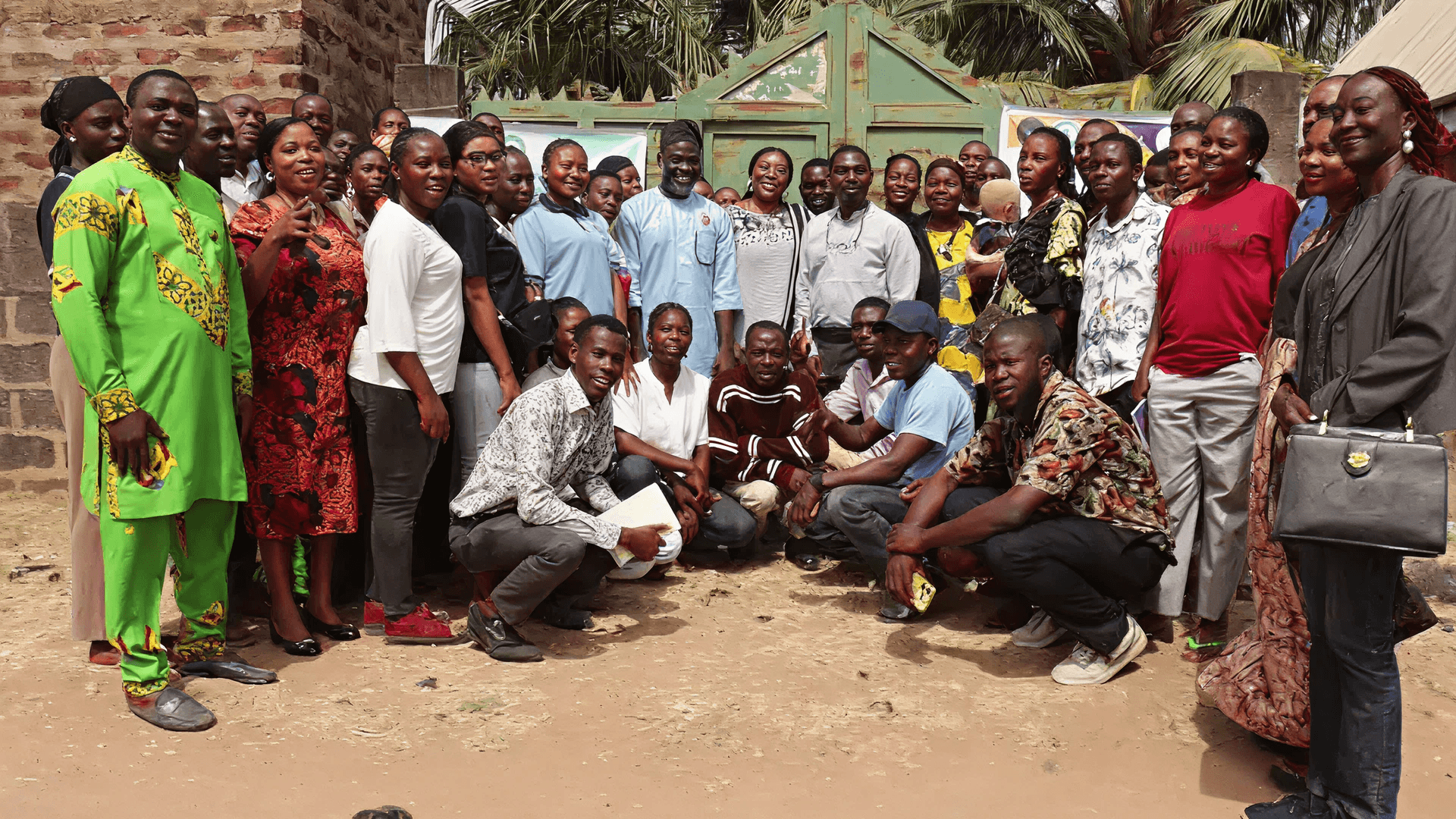 our Model hero background